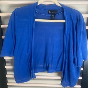 Lame Bryant cropped cardigan